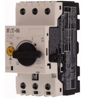 PKZM0-10 - Wyłącznik silnikowy, 4 kW, 6.3 - 10 A, Zaciski śrubowe Eaton 072739