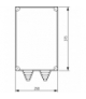 KST34-150 - Obudowa, z zaciskami kablowymi i podporami kablowymi, WxSxG 375x250x175mm Eaton 074520