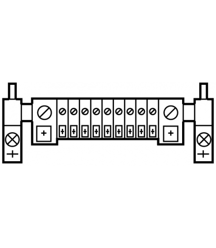 PEN23RS27 - Szyna PE-(PEN-) do skrzynki bezpieczników Eaton 079600