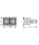 DILEM-01-G(12VDC) - Stycznik mocy, 3b+1ZR, 4kW/400V/AC3 Eaton 079642
