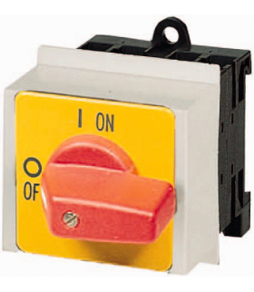 T0-1-8200/IVS-RT - Rozłącznik ZAŁ-WYŁ, T0, 20 A, montaż rozdzielacza, 1 Zespół montażowy/zespoły montażowe, 1-biegunowe, Funkcja