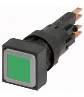 Q25LT-GN - Przycisk podświetlony, zielony, Z samopowrotem Eaton 086206