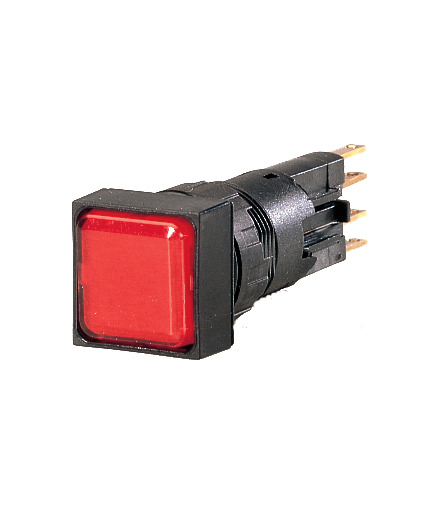 Q18LF-RT - Lampka sygnalizacyjna, płaskie, czerwona Eaton 088387