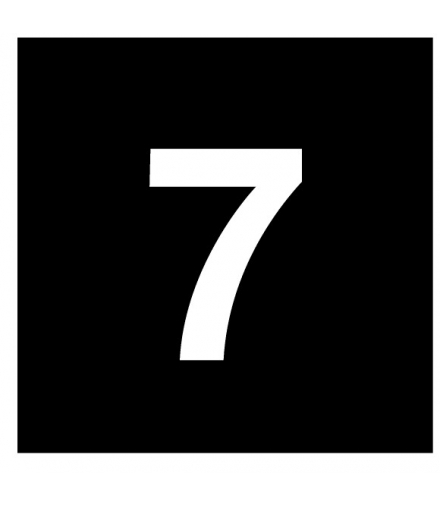 87TQ18 - Wkładka przycisku, czarny, 7 Eaton 089107