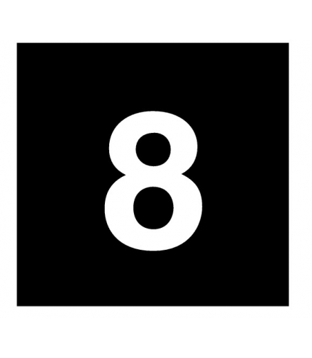 88TQ18 - Wkładka przycisku, czarny, 8 Eaton 089165