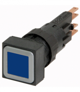 Q25LT-BL - Przycisk podświetlony, niebieski, Z samopowrotem Eaton 090479