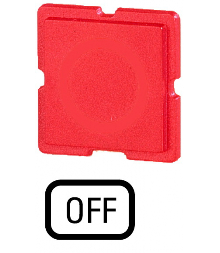 217TQ25 - Wkładka przycisku, czerwona, WYŁ Eaton 090911