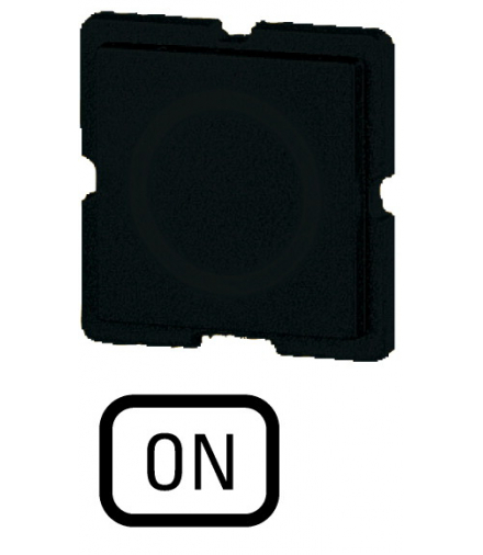 221TQ25 - Wkładka przycisku, czarny, ZAŁ Eaton 090934