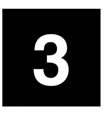 83TQ25 - Wkładka przycisku, czarny, 3 Eaton 093197