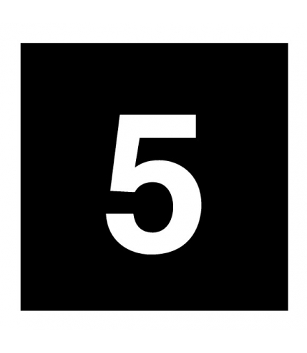 85TQ25 - Wkładka przycisku, czarny, 5 Eaton 093241