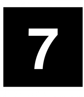 87TQ25 - Wkładka przycisku, czarny, 7 Eaton 093288