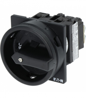 T0-1-102/EA/SVB-SW - Wyłącznik główny, T0, 20 A, montaż, 1 Zespół montażowy/zespoły montażowe, 2-biegunowe, Funkcja ZATRZYMANIA,