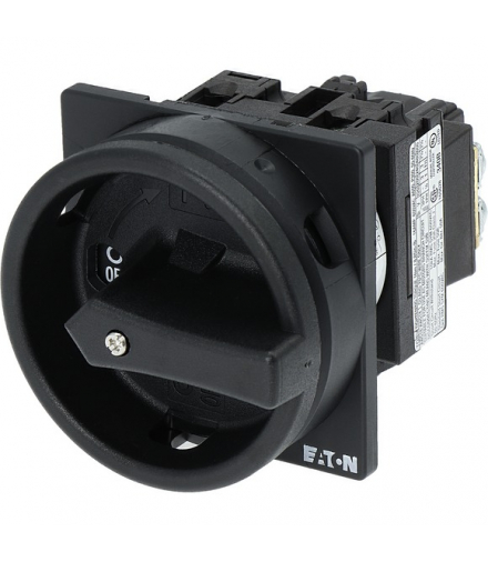 T0-1-102/EA/SVB-SW - Wyłącznik główny, T0, 20 A, montaż, 1 Zespół montażowy/zespoły montażowe, 2-biegunowe, Funkcja ZATRZYMANIA,