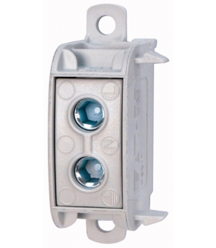 K50/1 - Zacisk blokowy/szeregowy, 2.5-50mm², 1b, 150A, na zaciski, przykręcany, mocowanie trzpienia Eaton 098573