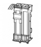 BBA0R-25 - Adapter na szyny zbiorcze, 90 mm, 25 A, Szyna montażowa: 1 Eaton 101453