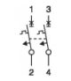 FAZ-C2/2-NA - Przełącznik LS, 2A, 2b, C-Char, AC Eaton 102160