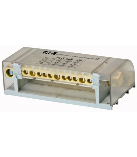 BPZ-KB-11/160 - Modułowy blok listew rozdzielczych,4bieg Eaton 102716