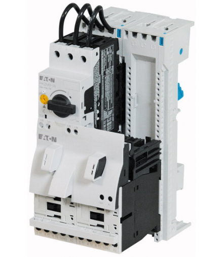 MSC-R-2,5-M7(24VDC)/BBA - Starter nawrotny, 3b, 0.75kW/400V/AC3, 100kA, +adapter na szyny zbiorcze Eaton 103002