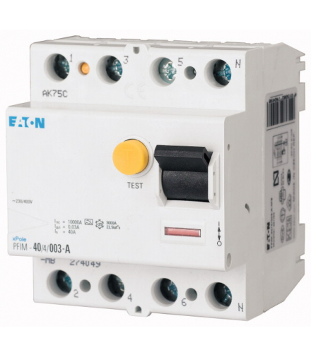 PFIM-80/4/003-G - Wyłącznik różnicowoprądowy PFIM Eaton 104385