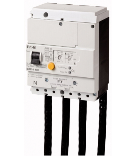 NZM1-4-XFIR - Wyzwalacz ziemnozwarciowy, 0.03-3A, 4b, prawy Eaton 104608