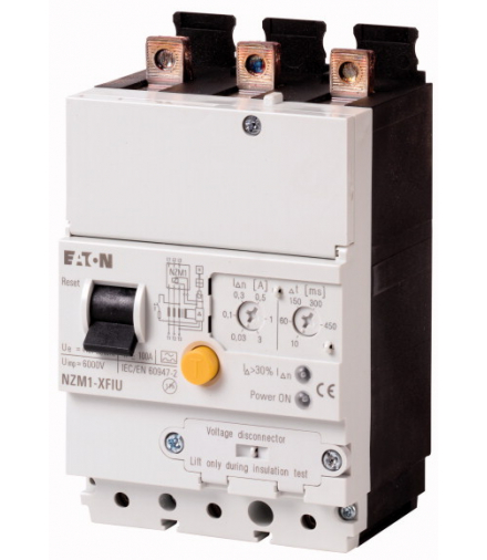NZM1-XFIU - Wyzwalacz ziemnozwarciowy, 0.03-3A, 3b, dół Eaton 104611