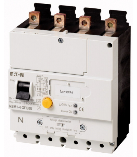 NZM1-4-XFI300U - Wyzwalacz ziemnozwarciowy, 300mA, 4b, dół Eaton 104613