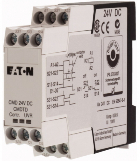 CMD(24VDC) - Przekaźnik nadzorujący stycznika, 24VDC Eaton 106170