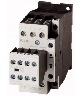 DILM17-22(230V50HZ,240V60HZ) - Stycznik mocy, 3b+2zz+2zr, 7.5kW/400V/AC3 Eaton 106364