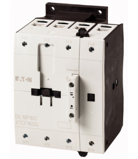 DILMP160(RAC120) - Stycznik mocy, 4-biegunowe, Praca AC: 160 A, RAC 120: 100 - 120 V 50/60 Hz, Zaciski śrubowe Eaton 109913