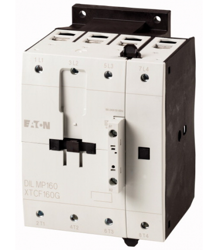 DILMP160(RAC120) - Stycznik mocy, 4-biegunowe, Praca AC: 160 A, RAC 120: 100 - 120 V 50/60 Hz, Zaciski śrubowe Eaton 109913