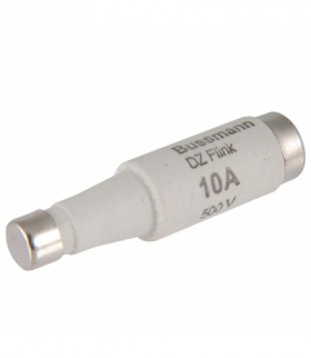 FUSE 10A DI/E16 500VAC DZ - Wkładka bezpiecznikowa, 10 A, AC 500 V, 50 kA, D1, 13.2 x 6 mm, gR, IEC, szybkie uruchamianie Eaton 