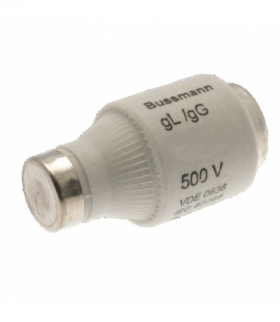 FUSE-D2 10A T GL/GG 500VAC E27 - Wkładka bezpiecznikowa, Niskie napięcie, 10 A, AC 500 V, 100 kA, D2, gL/gG, IEC, opóźnienie cza