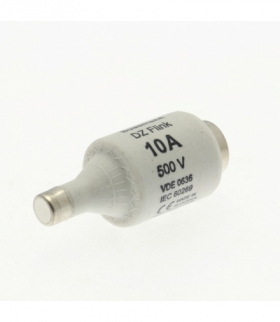 FUSE 10A DII/E27 500VAC - Wkładka bezpiecznikowa, Niskie napięcie, 10 A, AC 500 V, 50 kA, D2, gR, IEC, szybkie uruchamianie Eato