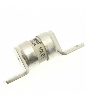 10A 240V TYPE T FUSE (10) - Wkładka bezpiecznikowa, Wysoka prędkość, 10 A, AC 240 V, DC 150 V, 200 kA, BS88, 18 x 56 mm, aR, BS 