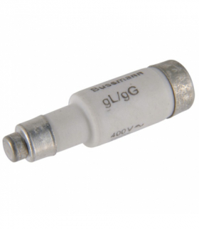 FUSE-D01 10A T GL/GG 400VAC E14 - Wkładka bezpiecznikowa, Niskie napięcie, 10 A, AC 400 V, 50 kA, D01, gL/gG, IEC, opóźnienie cz