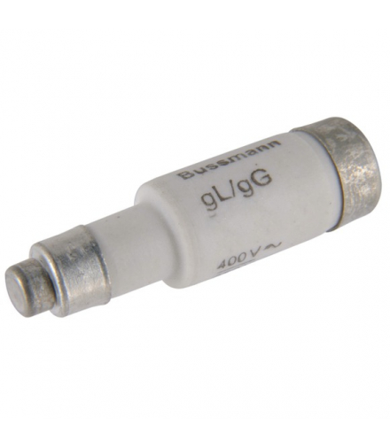 FUSE-D01 10A T GL/GG 400VAC E14 - Wkładka bezpiecznikowa, Niskie napięcie, 10 A, AC 400 V, 50 kA, D01, gL/gG, IEC, opóźnienie cz