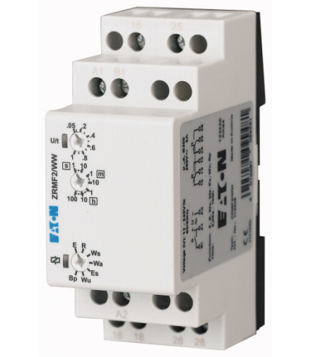 ZRMF2/WW - Przekaźnik czasowy wielofunkcyjny, 7 funkcje, 1 zestyk przełączny Eaton 110408