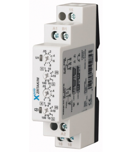 ZRTAK/W - Przekaźnik czasowy, przetwornik impulsów, 1 zestyk przełączny Eaton 110747