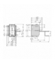 NZMH3-4-VE400-AVE - Łącznik mocy, 4b, 400A, element wsuwany Eaton 110880