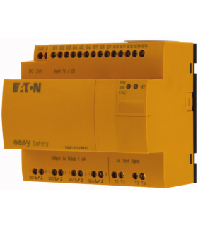 ES4P-221-DRXX1 - Przekaźnik bezpieczeństwa, 24VDC, 14WEC, 4WYC-przekaźnik, easyNet Eaton 111018