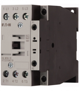 DILM38-10(230V50HZ,240V60HZ) - Stycznik mocy, 3b+1ZZ, 18.5kW/400V/AC3 Eaton 112428