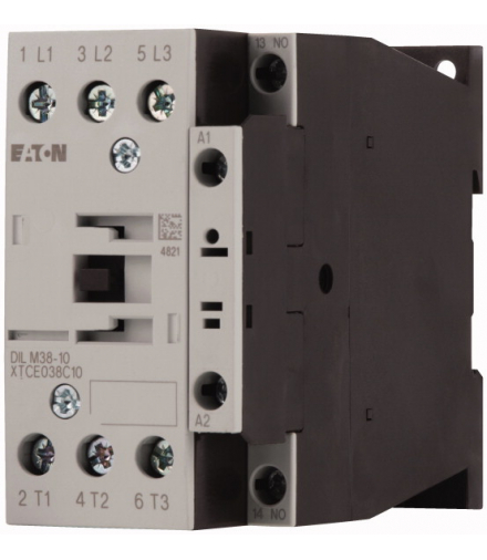 DILM38-10(230V50HZ,240V60HZ) - Stycznik mocy, 3b+1ZZ, 18.5kW/400V/AC3 Eaton 112428