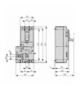 NZMH2-A160-FIA30 - Łącznik mocy, 3b, 160A, +Ochrona przed prądem uszkodzeniowym, 30mA, uniwersalny Eaton 112627