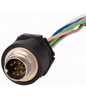 SWD4-SM8-20 - Przepust w obudowie, SWD, wtyk, M20, do gniazda SWD4-SF8 przewodu okrągłego Eaton 116032