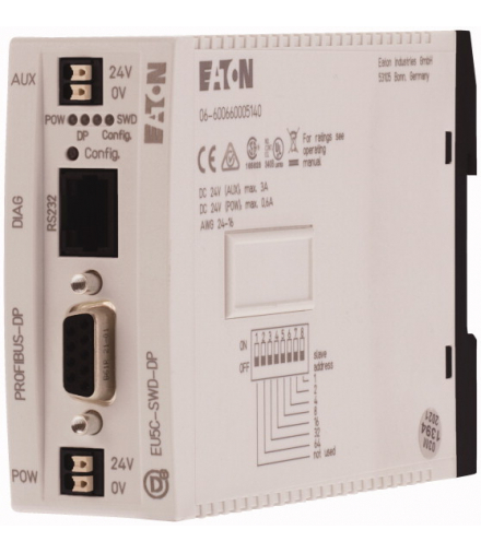 EU5C-SWD-DP - Bramka, SWD, 58 urządzeń SWD w PROFIBUS-DP Eaton 116308