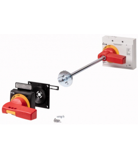 NZM3-XHB-DAR - Zespół wyłącznika głównego, +uchwyt dodatkowy czerwony, wielkość 3 Eaton 118989