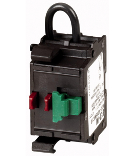 M22-K01SMC10 - Samomonitorujące elementy stykowe, Zaciski śrubowe, Mocowanie do płyty czołowej, 1 zestyk zwierny, 1 R, 24 V 3 A 