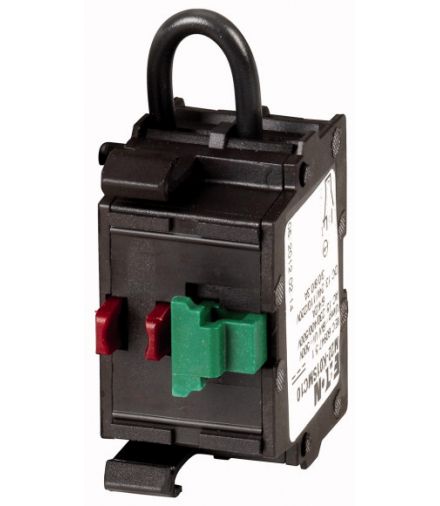 M22-K01SMC10 - Samomonitorujące elementy stykowe, Zaciski śrubowe, Mocowanie do płyty czołowej, 1 zestyk zwierny, 1 R, 24 V 3 A 