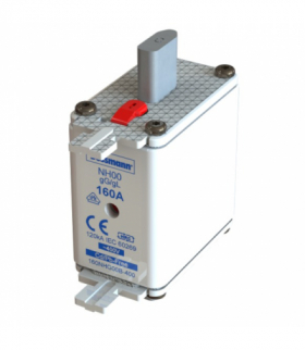 NH FUSE 125A 400V GG/GL SIZE 00 - Wkładka bezpiecznikowa, Niskie napięcie, 125 A, AC 400 V, 120 kA, NH00, gL/gG, IEC, sygnalizat