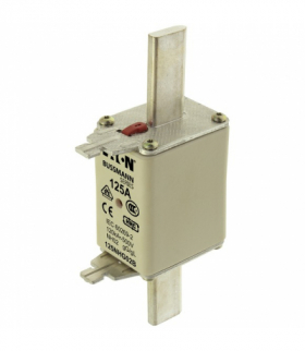 NH FUSE 125A 500V GG/GL SIZE 02 - Wkładka bezpiecznikowa, Niskie napięcie, 125 A, AC 500 V, 120 kA, NH02, gL/gG, IEC, sygnalizat